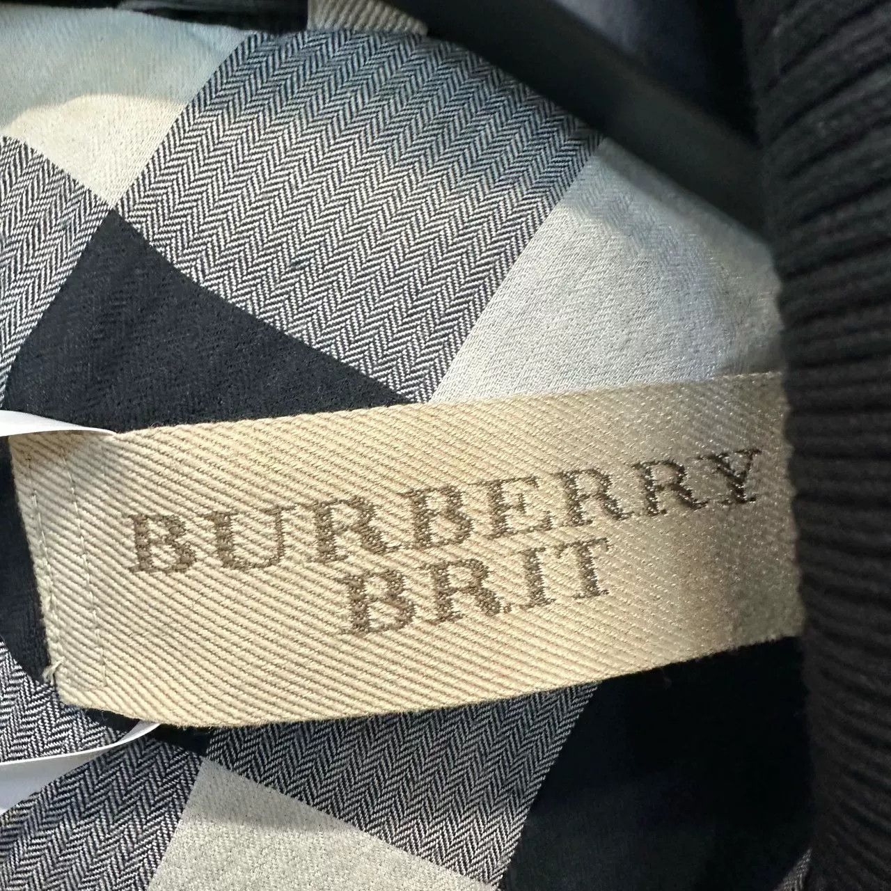 Burberry Burberry Black Lapel Leather Jacket Size XXS / US 00 / IT 34 - 3 Thumbnail