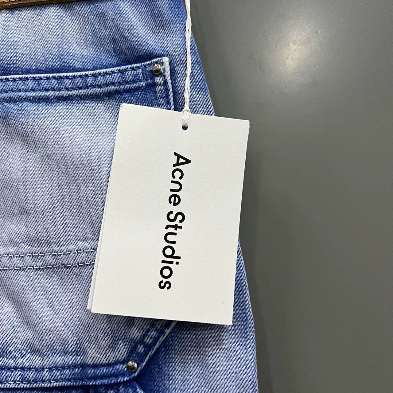 Acne Studios Acne Studios Tie-Dye Denim Shorts Size 24" / US 00 / IT 34 - 3 Thumbnail