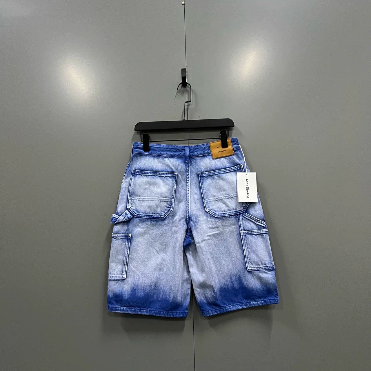 Acne Studios Acne Studios Tie-Dye Denim Shorts Size 24" / US 00 / IT 34 - 2 Thumbnail