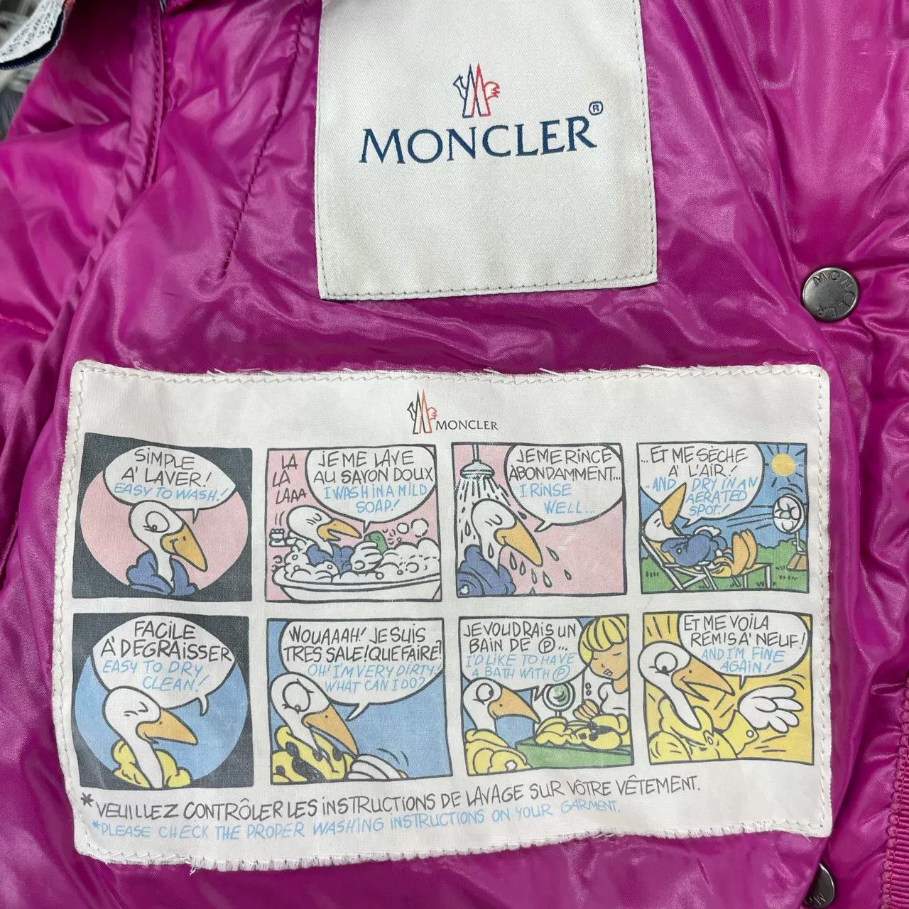 Moncler Moncler Pink Down Jacket Size 0 Size XS / US 0-2 / IT 36-38 - 3 Thumbnail