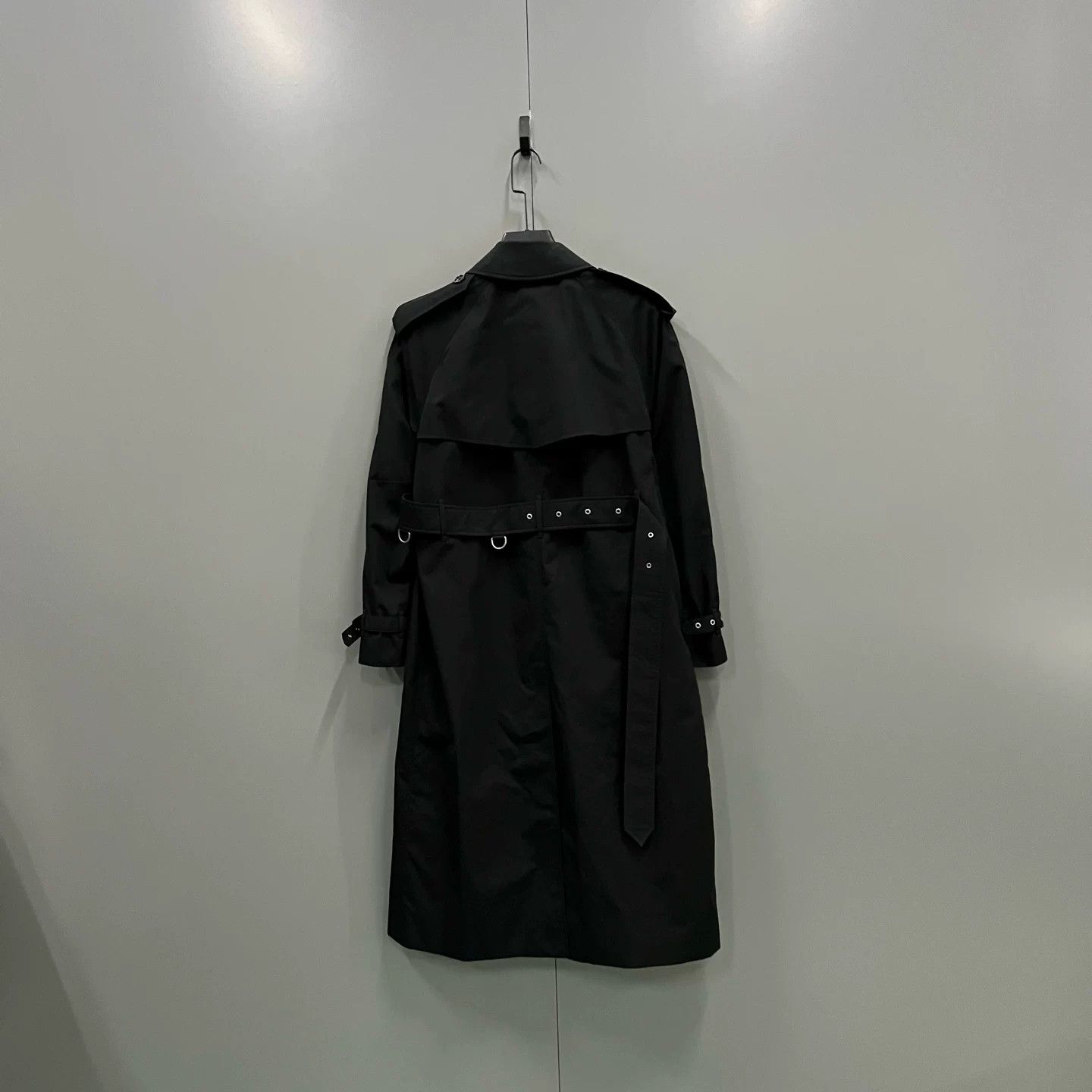 Burberry Burberry Black Double-Breasted Long Trench Size XXS / US 00 / IT 34 - 3 Thumbnail