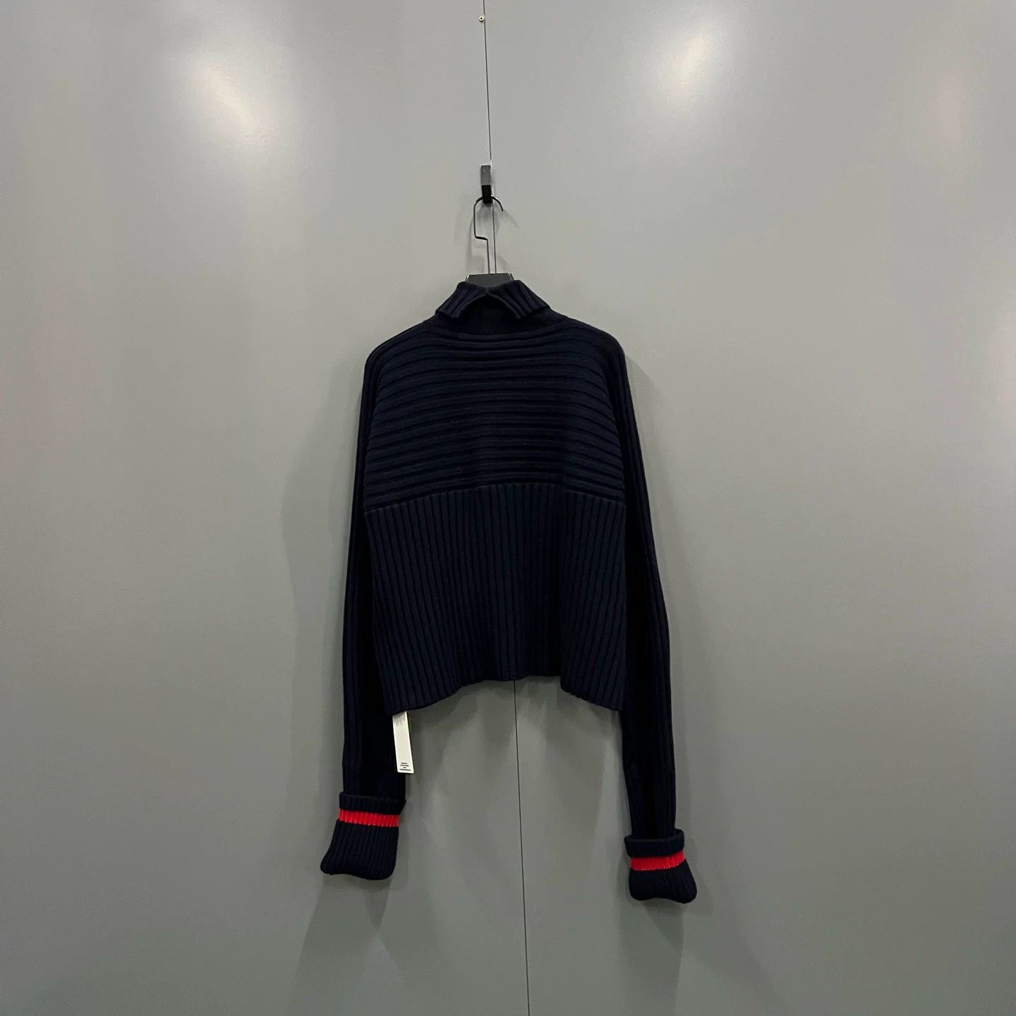 Celine Celine High Neck Wool Knit Sweater Size S / US 4 / IT 40 - 3 Thumbnail