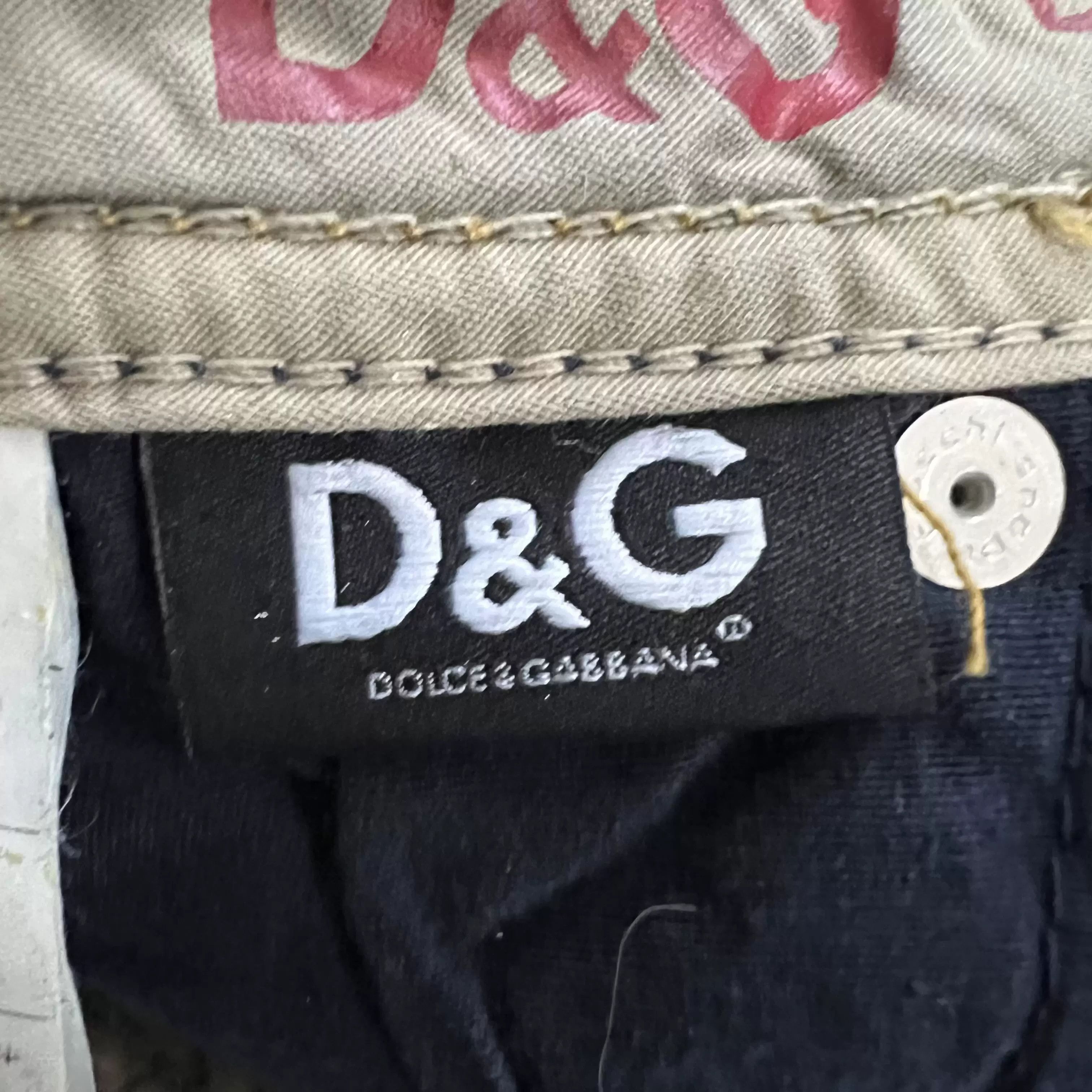 Dolce & Gabbana Dolce Gabbana Dark Blue Straight Jeans 25 Size 25" / US 0 / IT 36 - 4 Thumbnail