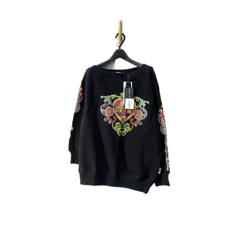 Versace VERSACE Floral Print Sweatshirt Size XS / US 0-2 / IT 36-38 - 7 Thumbnail