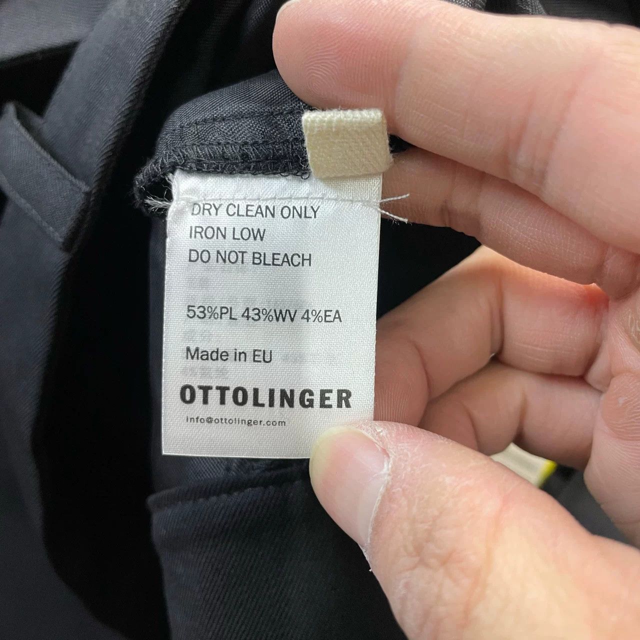 Ottolinger OTTOLINGER Black Trousers Size 38 Size 38" / US 16 / IT 52 - 4 Thumbnail