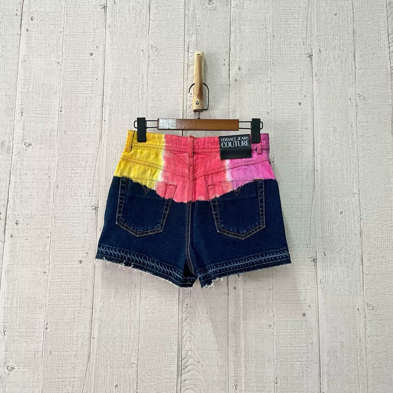 Versace Versace Tie-Dye Spliced Jeans Size 26" / US 2 / IT 38 - 2 Thumbnail