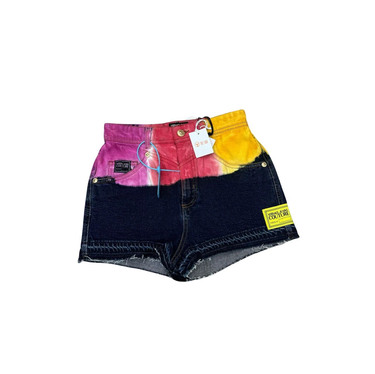 Versace Versace Tie-Dye Spliced Jeans Size 26" / US 2 / IT 38 - 4 Thumbnail