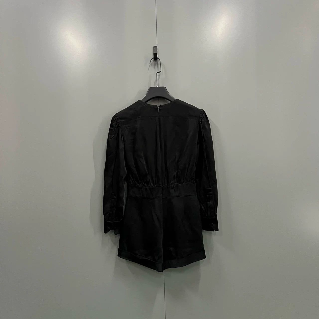 Saint Laurent Paris Saint Laurent SLP Black V-neck Bodysuit Size 34" / US 12 / IT 48 - 2 Thumbnail
