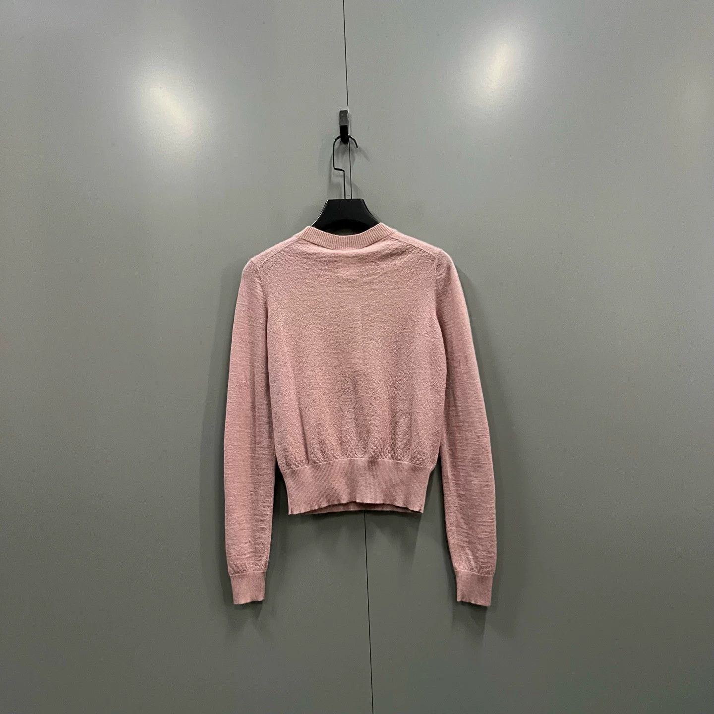 Chanel Chanel Pink Pearl Embroidered Sweater Size S / US 4 / IT 40 - 3 Thumbnail