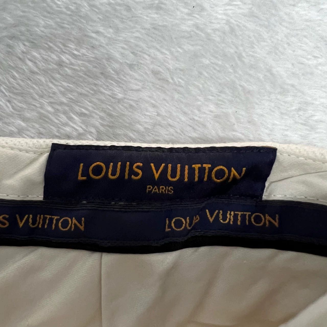 Louis Vuitton Louis Vuitton White Pants Size 38" / US 16 / IT 52 - 3 Thumbnail