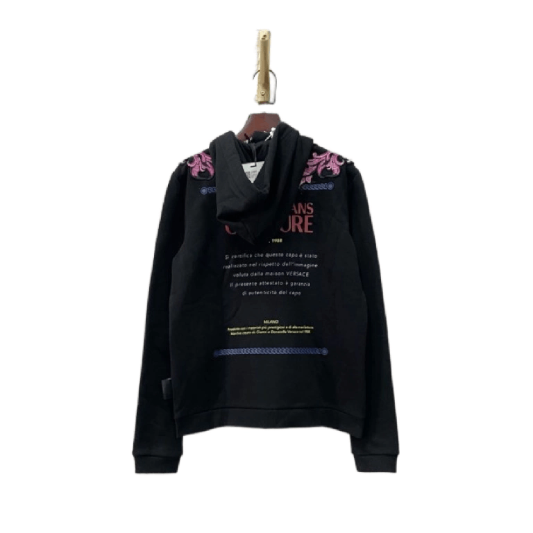 Versace VERSACE Floral Zip Hoodie Size XS / US 0-2 / IT 36-38 - 4 Thumbnail