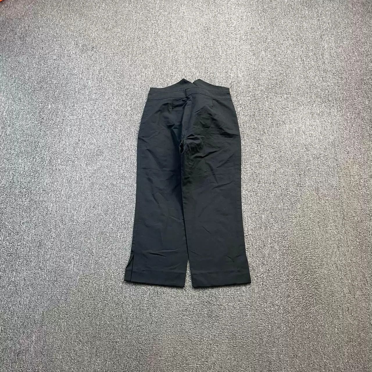 Celine CELINE Navy Blue Cropped Trousers Size 36" / US 14 / IT 50 - 2 Thumbnail