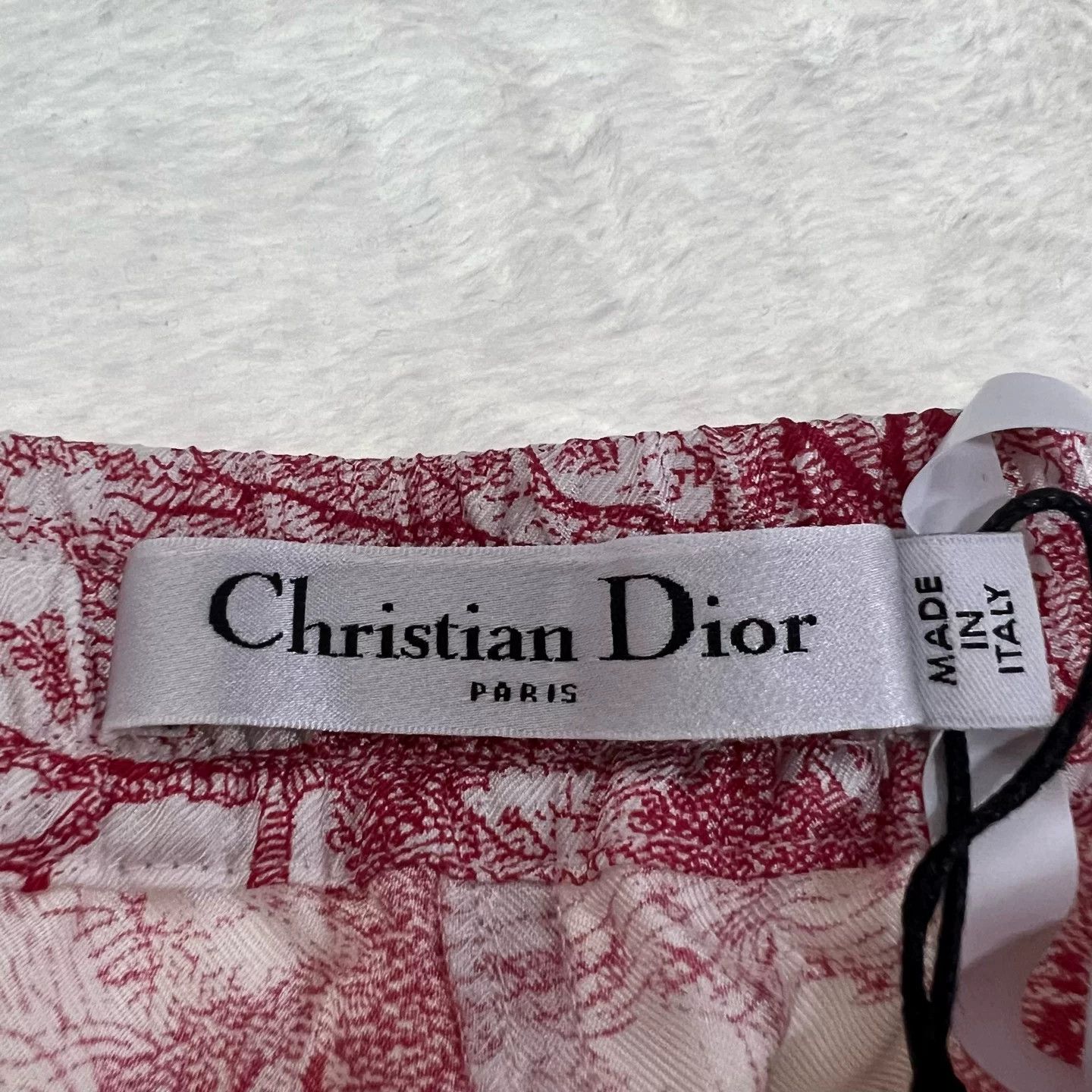 Dior Dior Silk Twill Animal Print Shorts Size 34" / US 12 / IT 48 - 3 Thumbnail