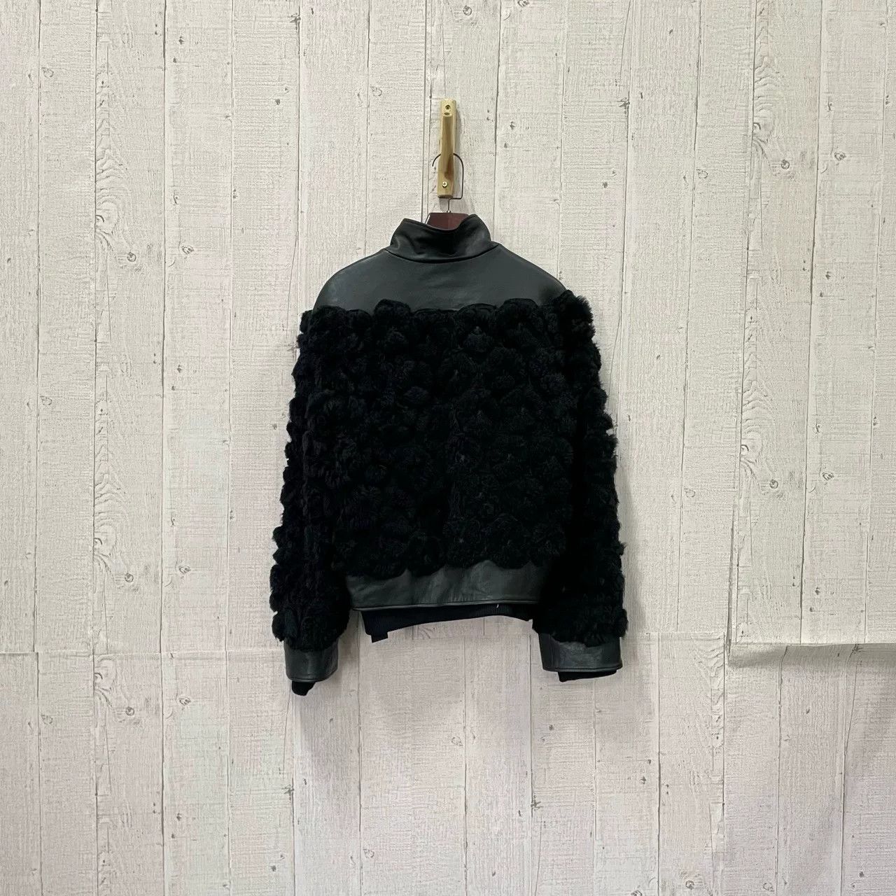 Chanel CHANEL Fur Leather Jacket Size XXS / US 00 / IT 34 - 2 Thumbnail