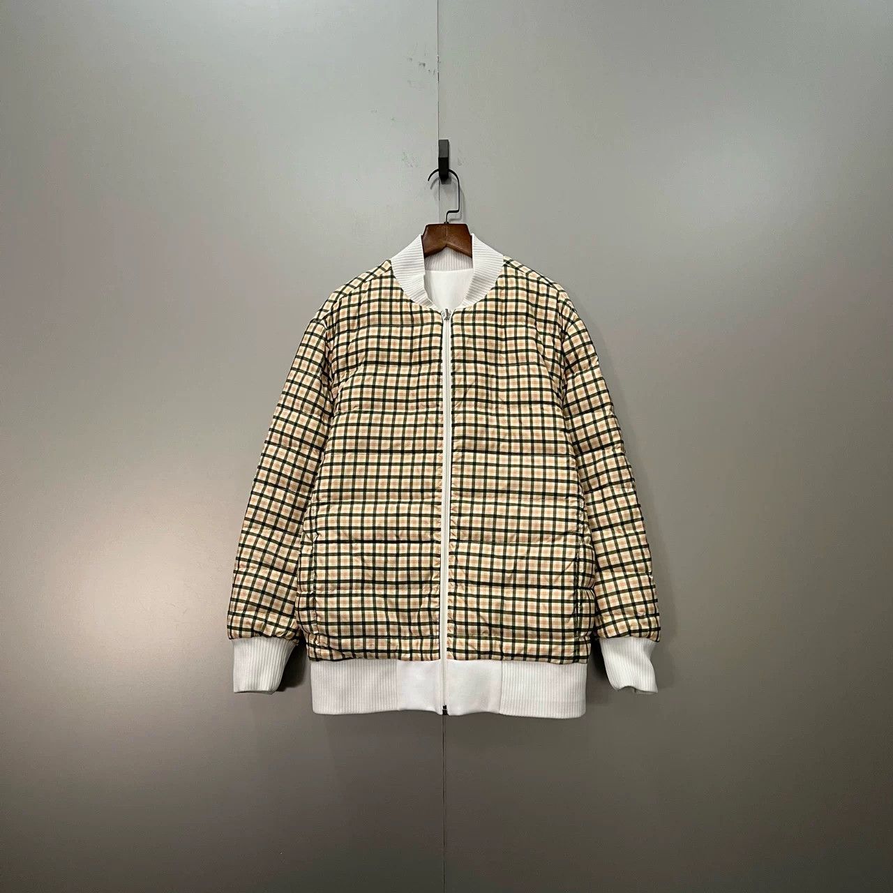 Fendi FENDI Back Embroidery Logo Double-Sided Check Jacket Size S / US 4 / IT 40 - 3 Thumbnail