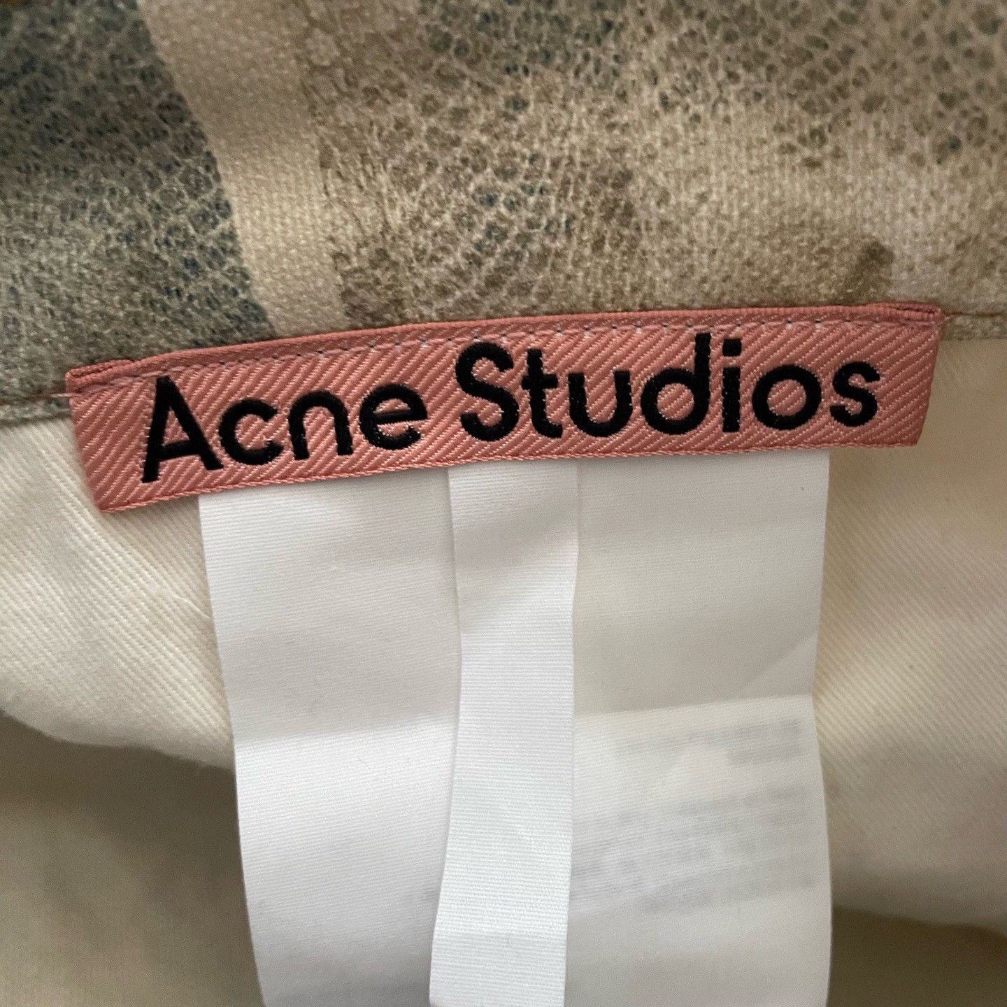Acne Studios Acne Studios 3D Print Pearl Chain Jeans Size 42" / US 20 - 4 Thumbnail
