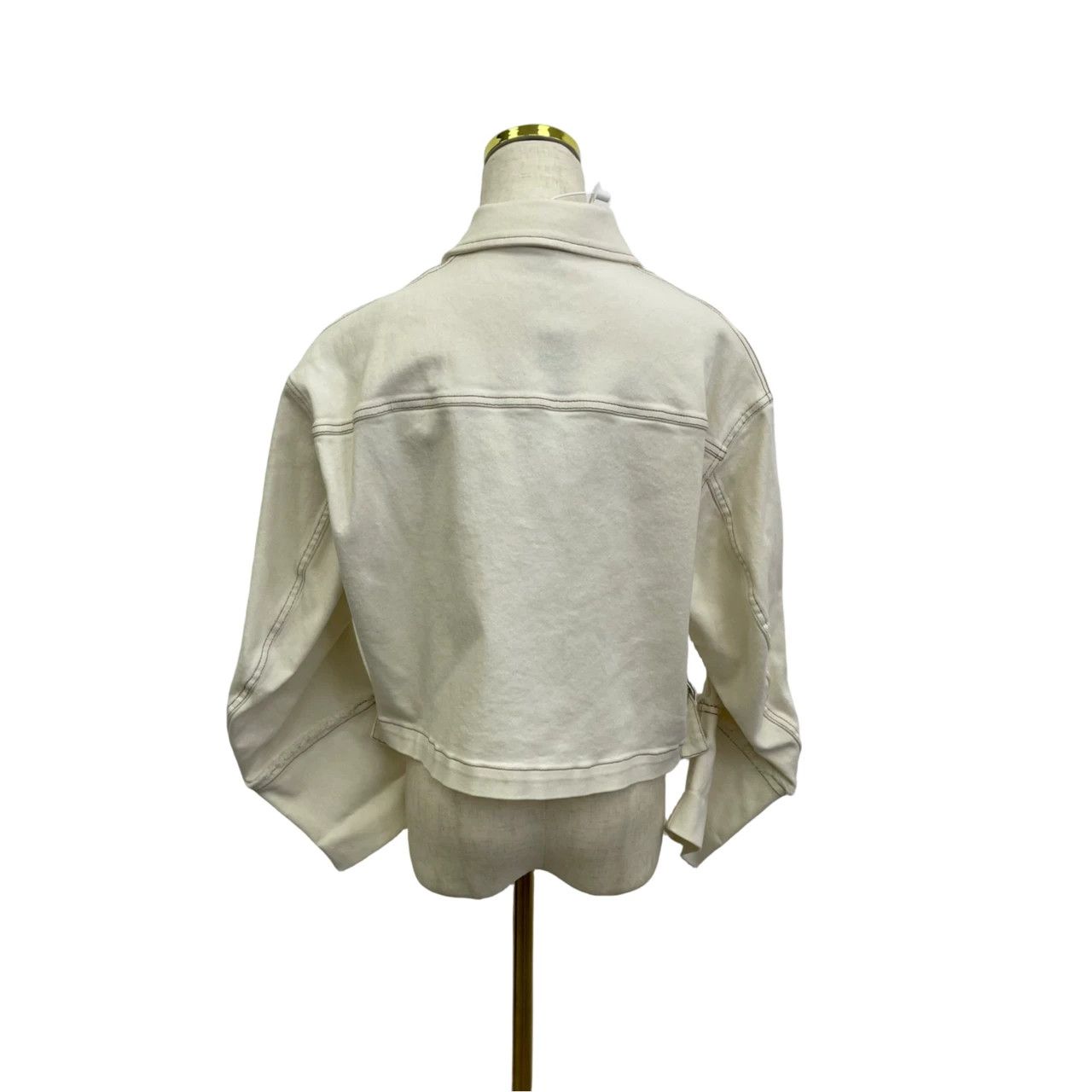 Miu Miu Miumiu Letter Logo Denim Jacket Size S / US 4 / IT 40 - 3 Thumbnail