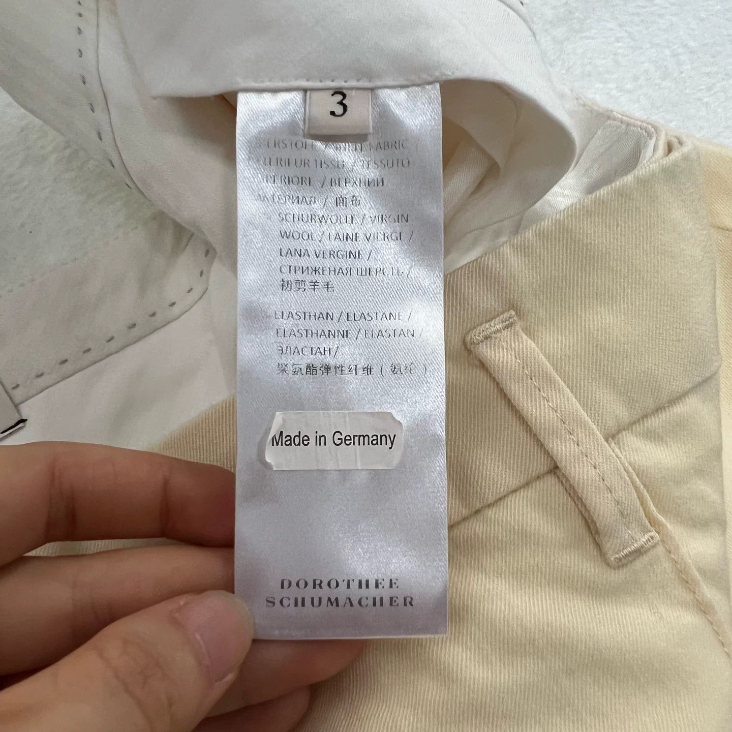 DOROTHEE SCHUMACHER DOROTHEE SCHUMACHER Beige Shorts Size 25" / US 0 / IT 36 - 4 Thumbnail