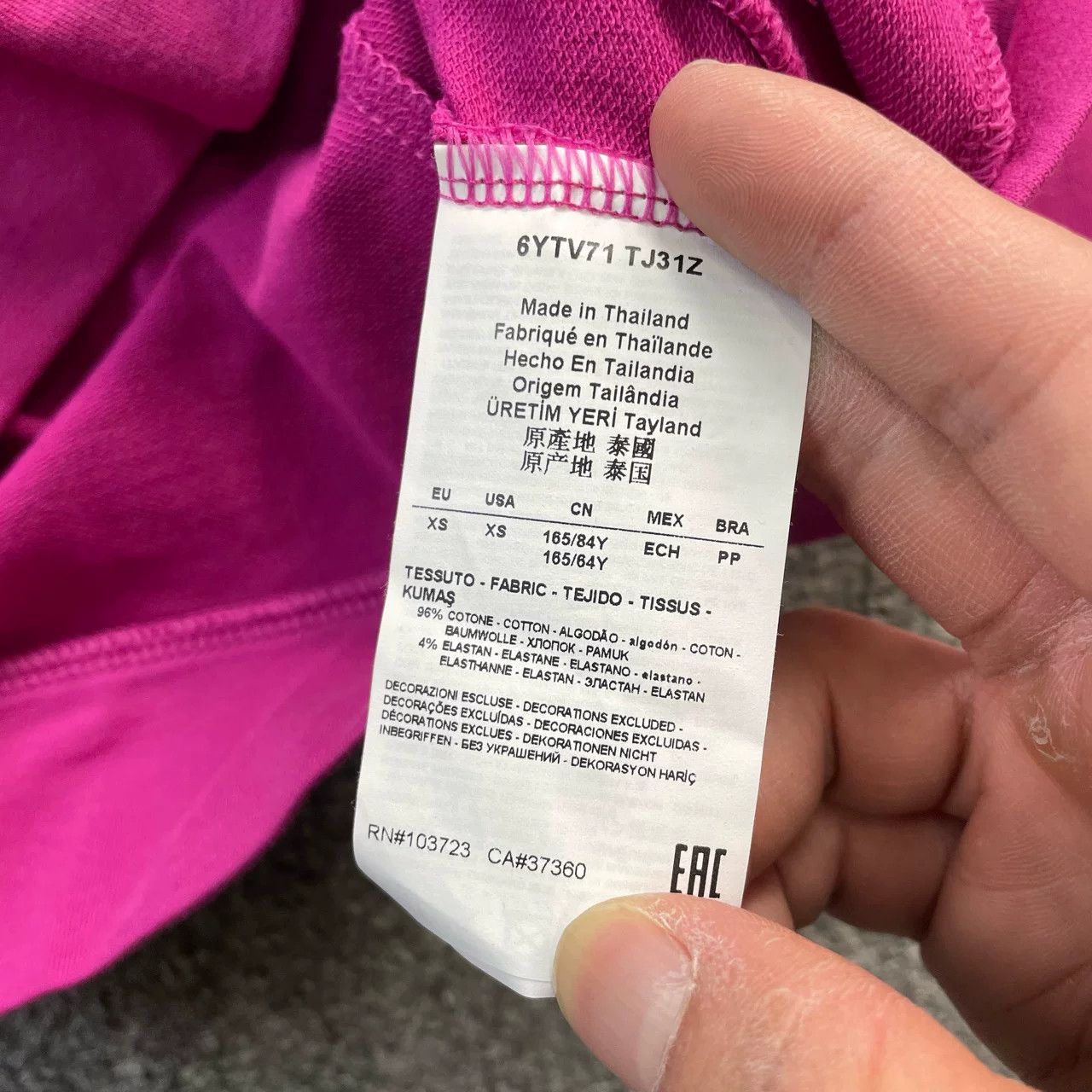 Armani Armani Pink Jacket XS Size Size XS / US 0-2 / IT 36-38 - 4 Thumbnail