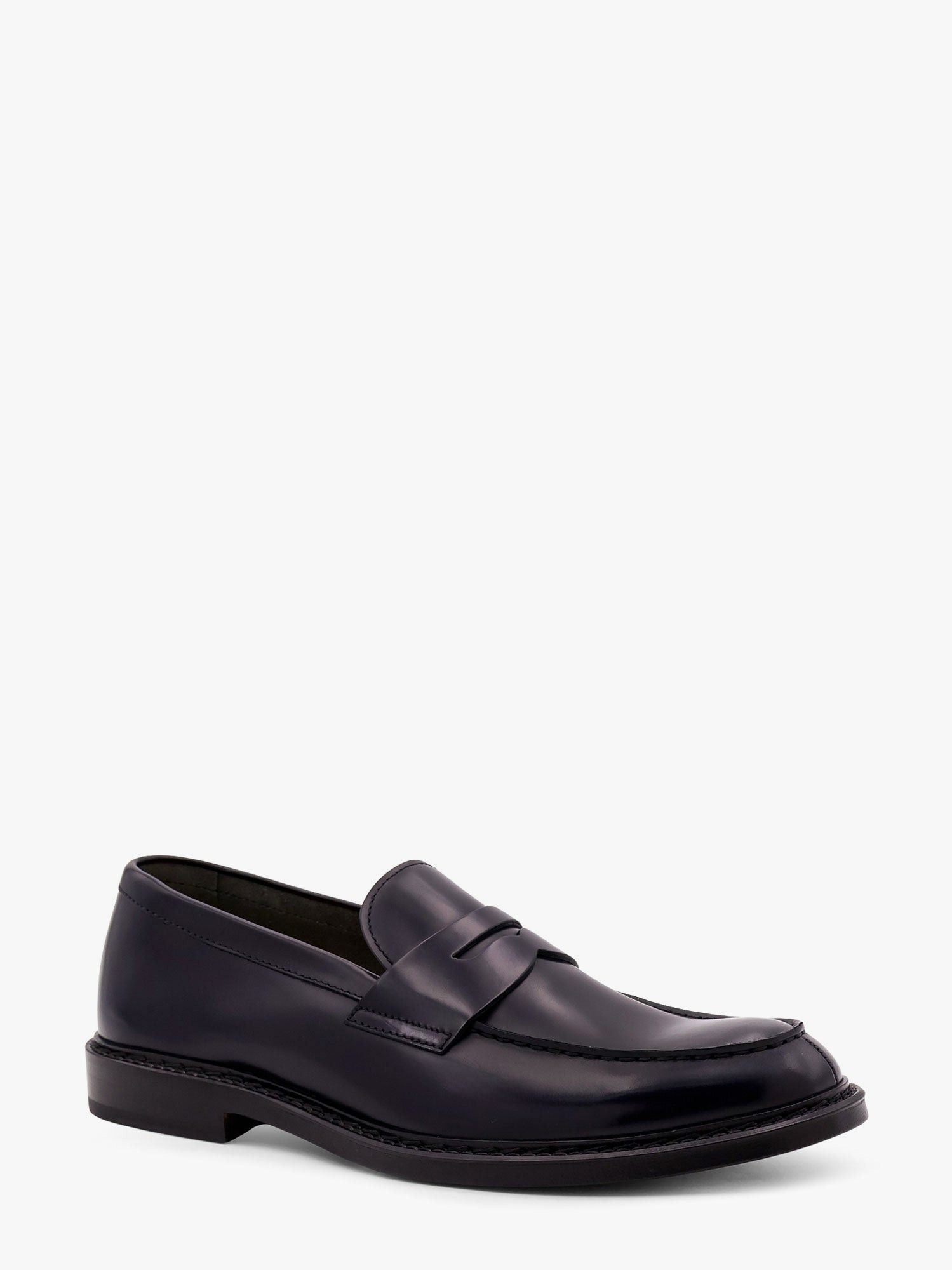 Doucal's Penny Leather Loafers Size US 7 / EU 40 - 2 Thumbnail