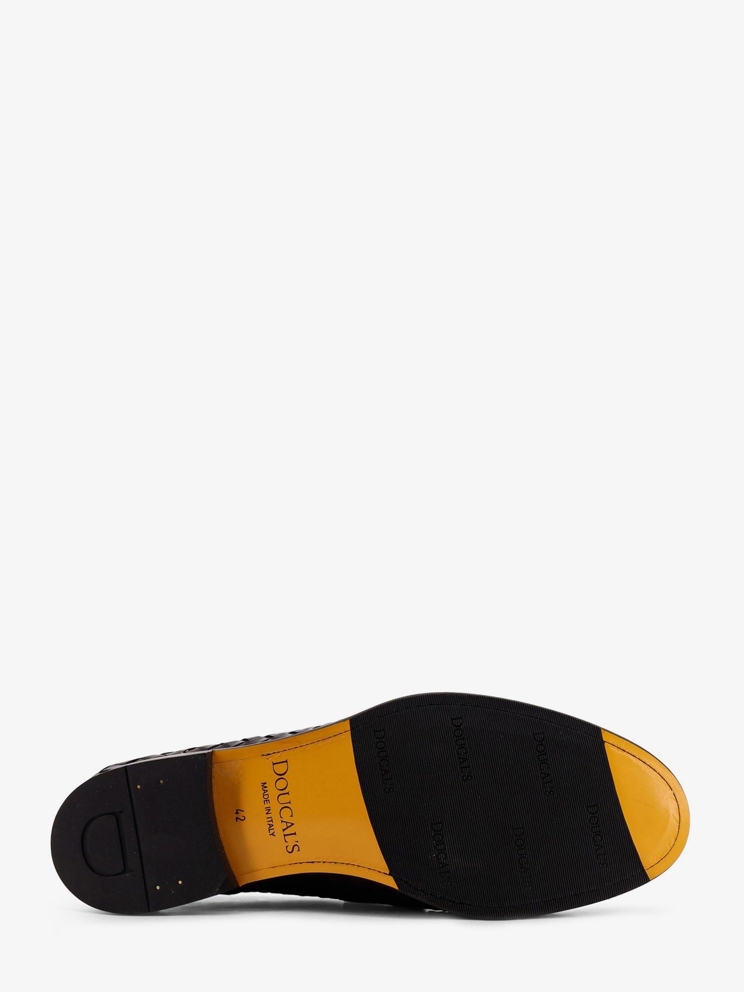 Doucal's Adler Leather Loafers With Woven Pattern Size US 12 / EU 45 - 4 Thumbnail