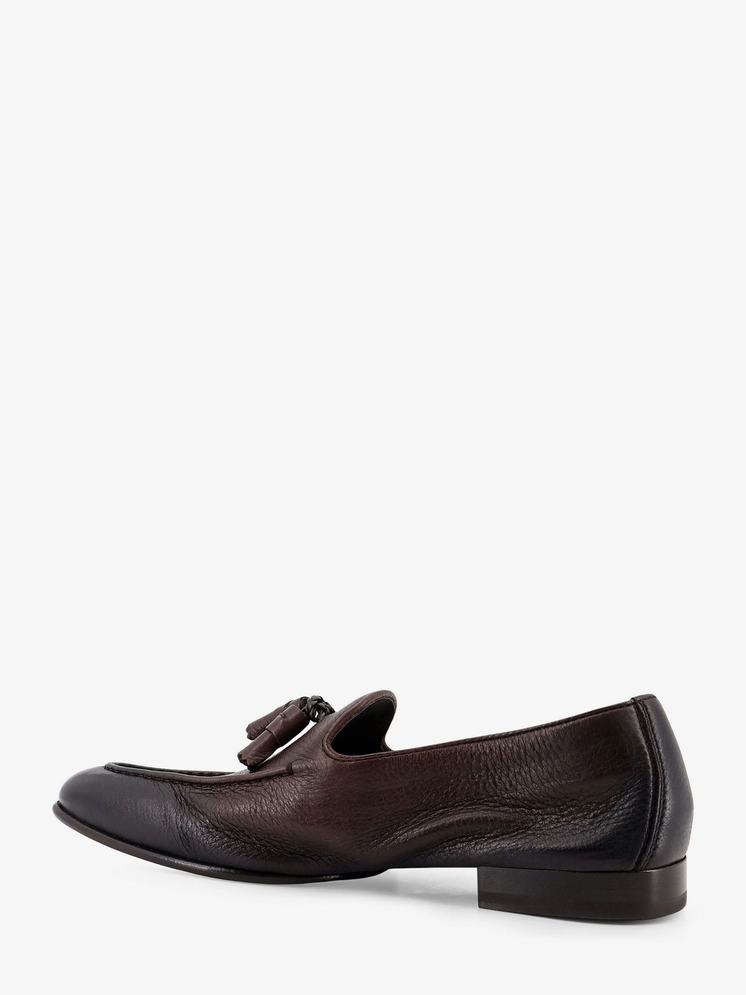 Doucal's Daino Leather Loafers Size US 12 / EU 45 - 3 Thumbnail