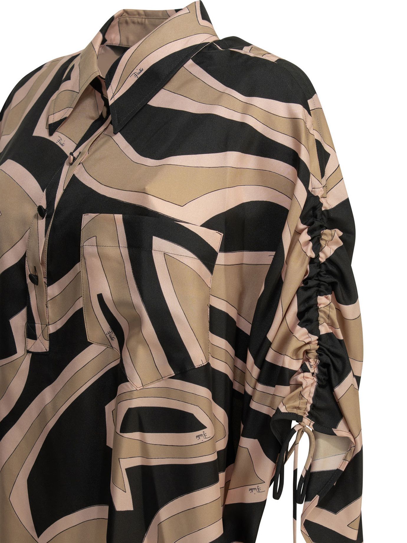 Emilio Pucci Pucci Labirinto Short Kaftan Dress tag size 42 Women - USA Duties Paid Size M / US 6-8 / IT 42-44 - 4 Thumbnail