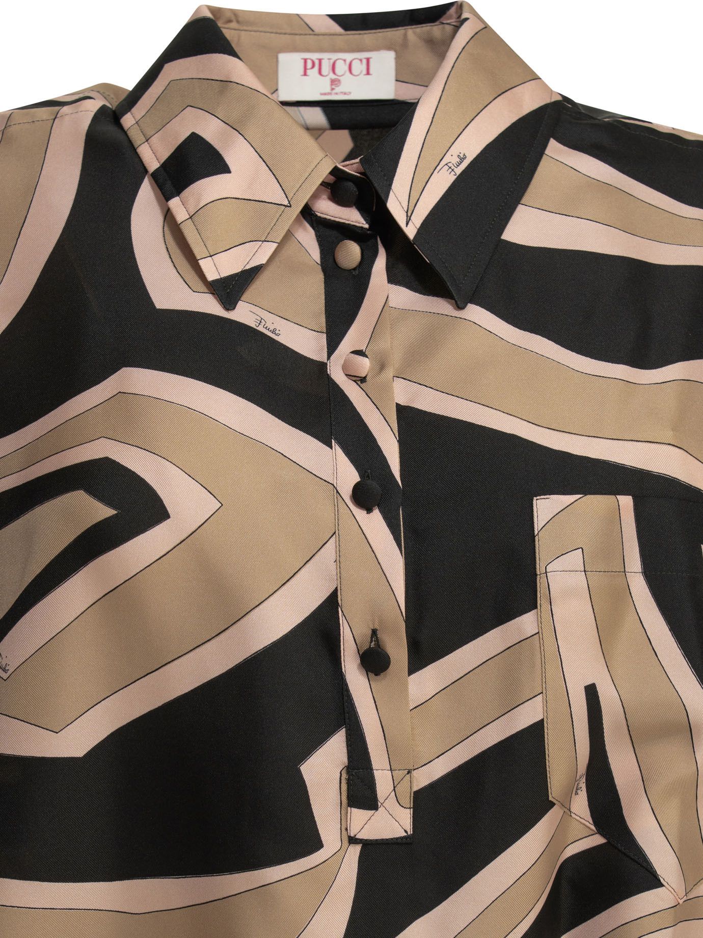 Emilio Pucci Pucci Labirinto Short Kaftan Dress tag size 42 Women - USA Duties Paid Size M / US 6-8 / IT 42-44 - 3 Thumbnail
