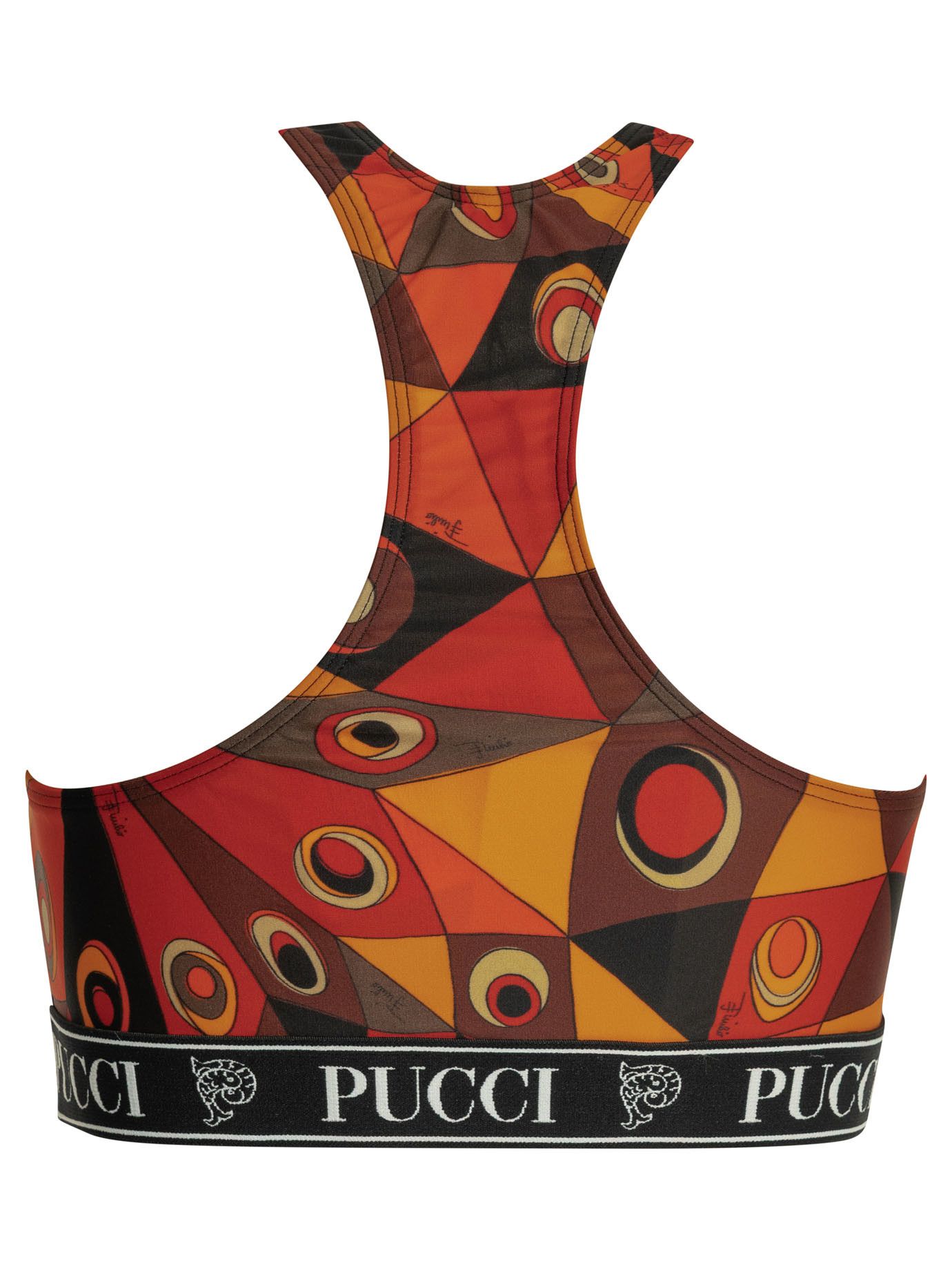 Emilio Pucci Pucci Occhi Top Bra tag size L Women - USA Duties Paid Size L / US 10 / IT 46 - 2 Thumbnail