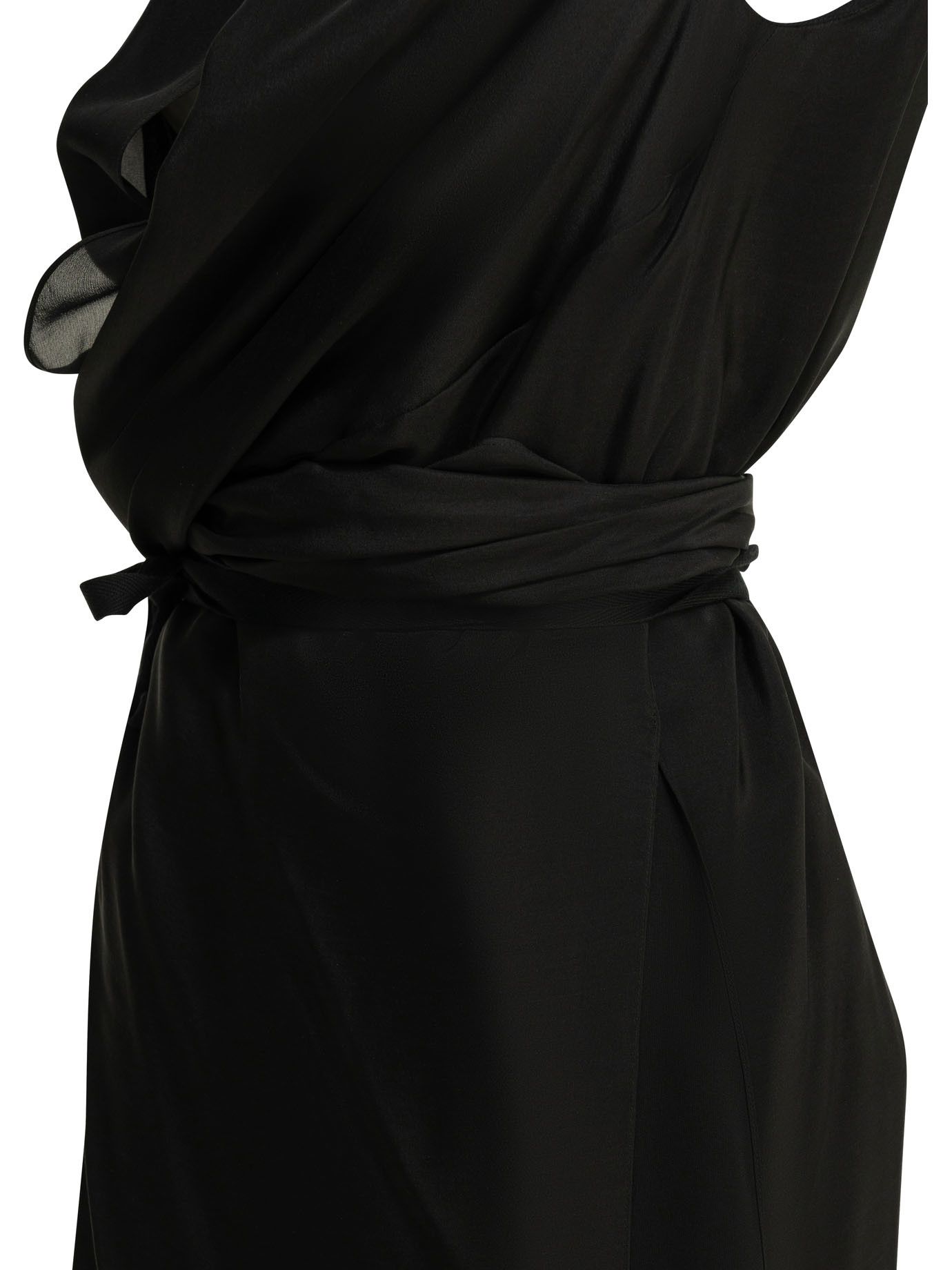 Maison Margiela Maison Margiela Draped Silk Midi Dress tag size 40 Women - USA Duties Paid Size S / US 4 / IT 40 - 4 Thumbnail