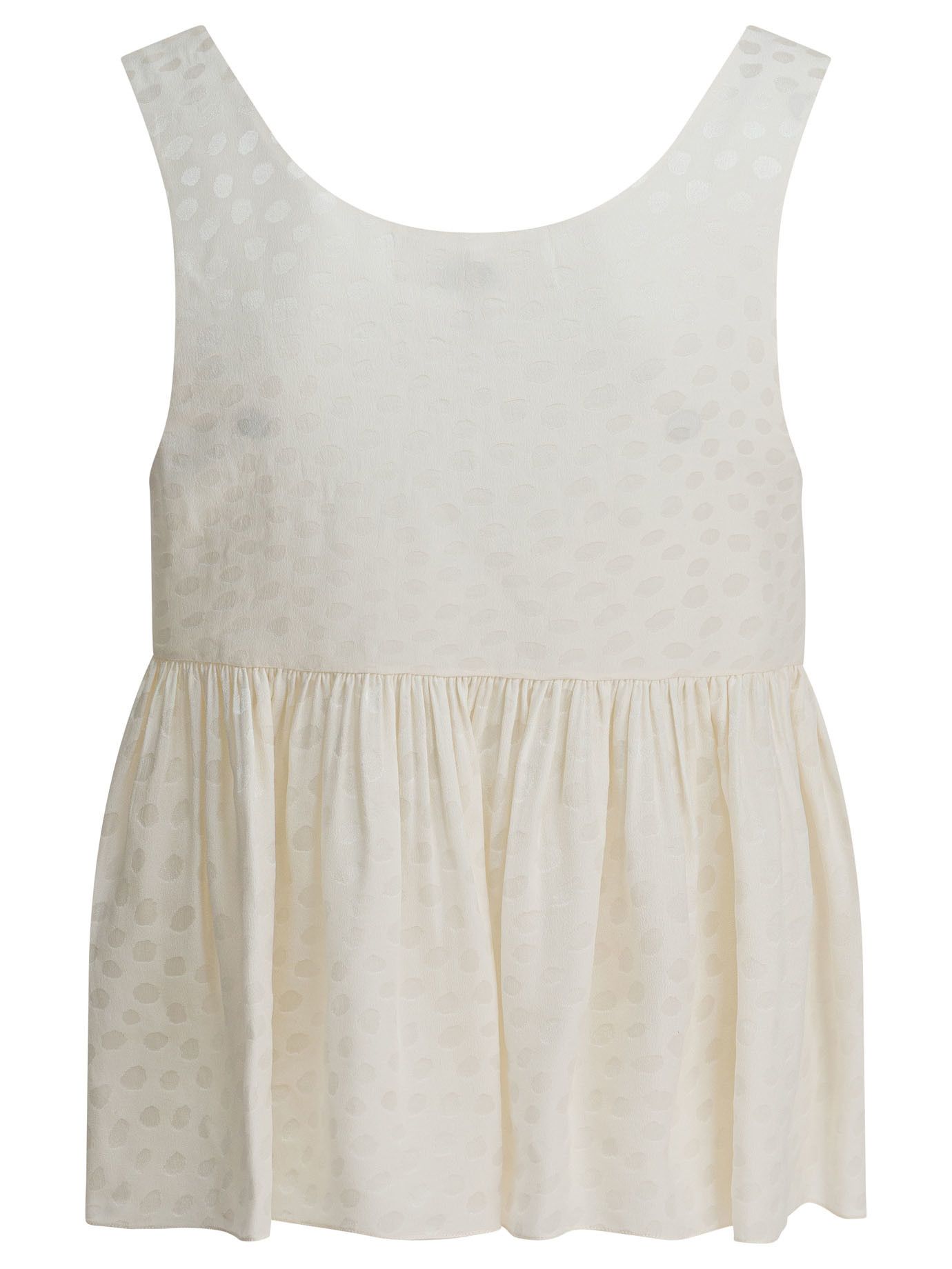 Chloe Chloé Peplum Top In Silk tag size 40 Women - USA Duties Paid Size M / US 6-8 / IT 42-44 - 2 Thumbnail
