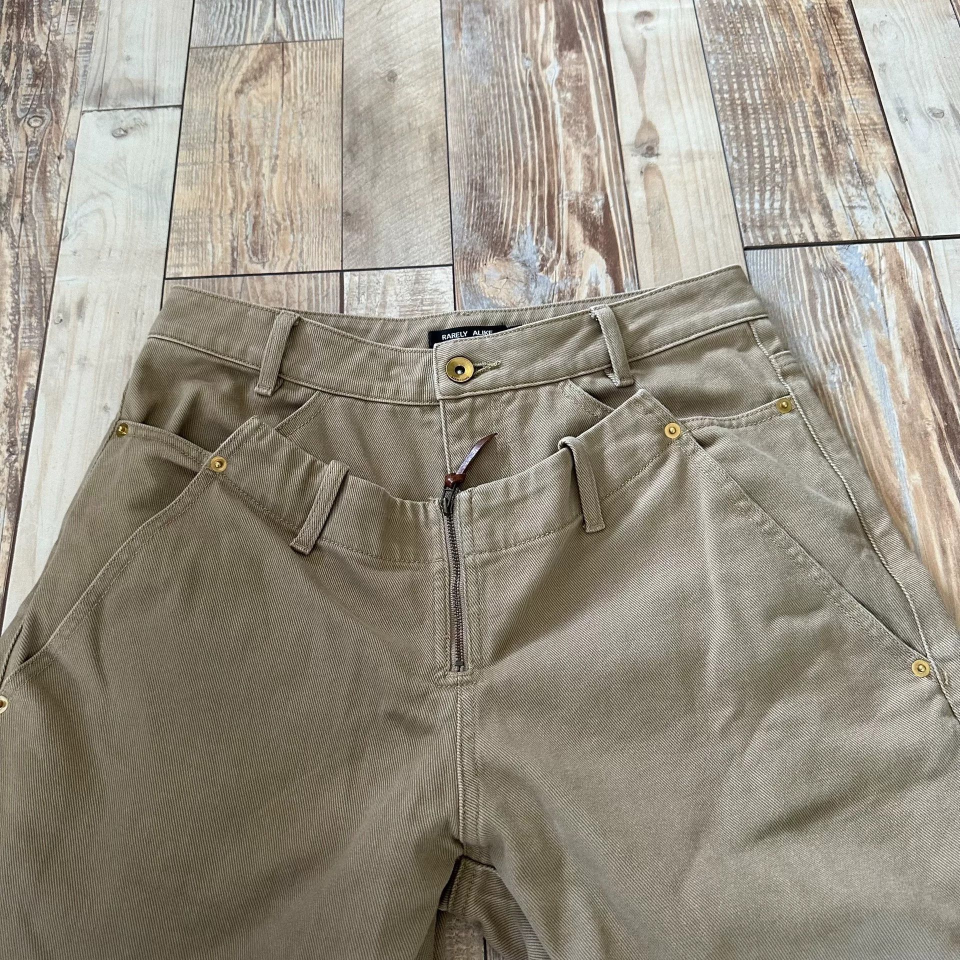 Other RARELY ALIKE Paneled Cut Zipper Pants Size US 30 / EU 46 - 3 Thumbnail