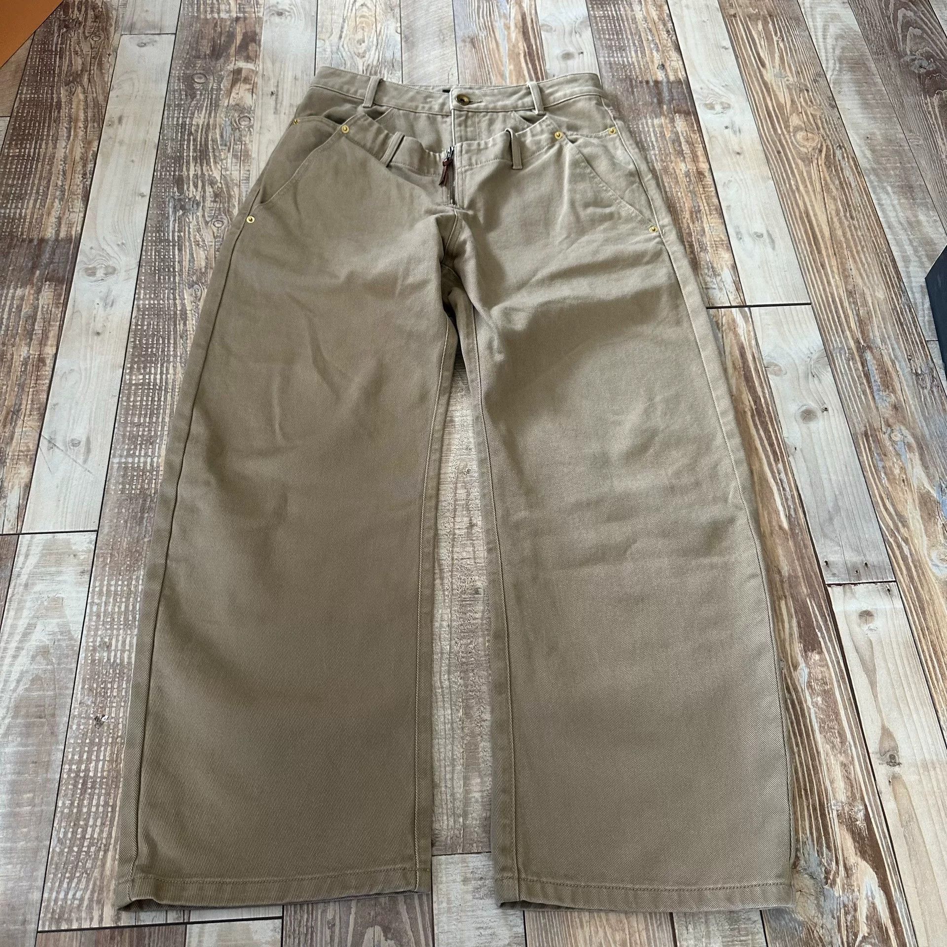 Other RARELY ALIKE Paneled Cut Zipper Pants Size US 30 / EU 46 - 6 Thumbnail