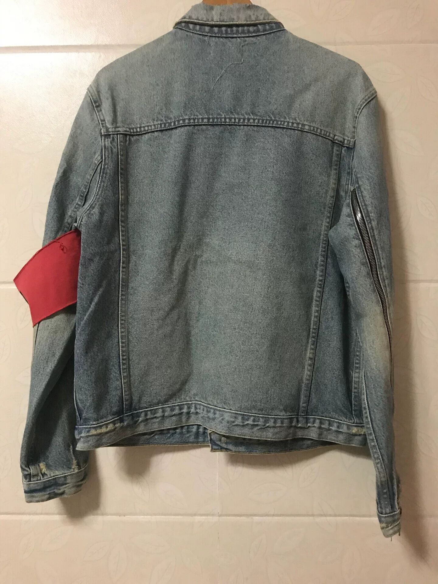 424 424 Denim Jacket Limited Red Armband Size US M / EU 48-50 / 2 - 2 Thumbnail