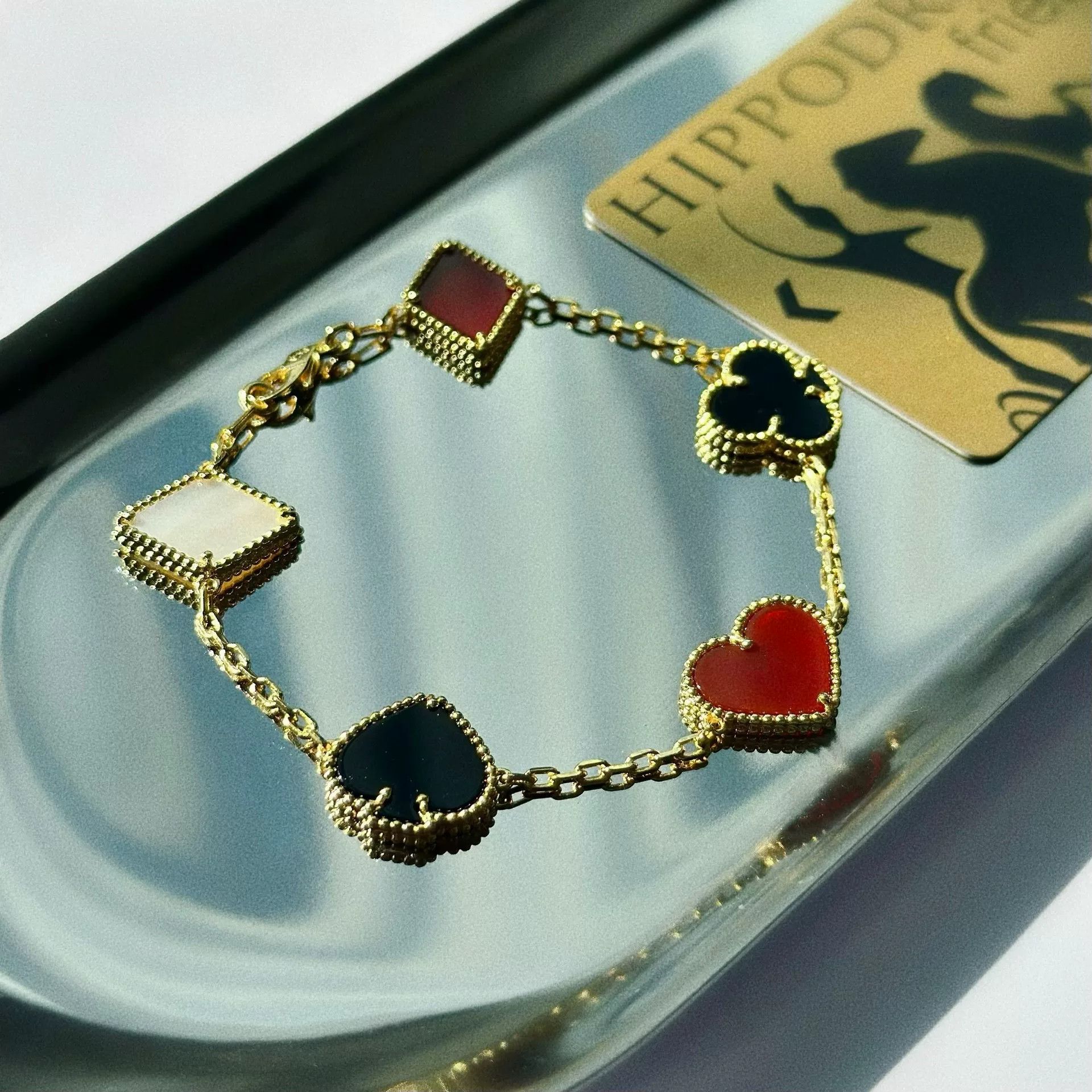 Other Poker Club Angel Agate Bracelet Size ONE SIZE - 4 Thumbnail