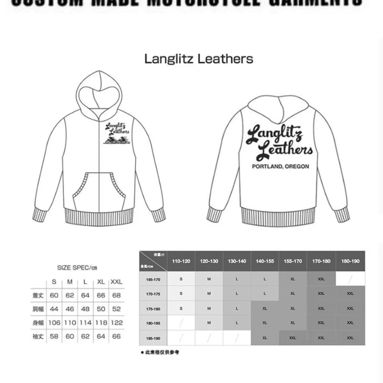 Other Langlitz Motorcycle Riding Hoodie Jacket Size US M / EU 48-50 / 2 - 8 Thumbnail