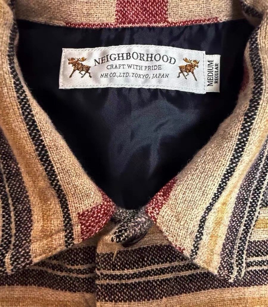 Neighborhood NEIGHBORHOOD Wool Rug Shirt Jacket Size US M / EU 48-50 / 2 - 4 Thumbnail