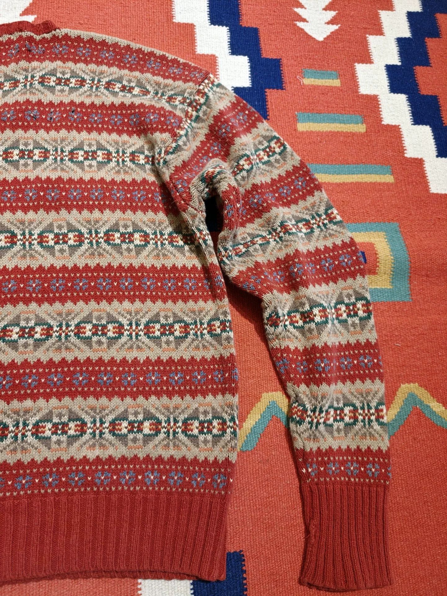RRL Ralph Lauren Vintage Ralph Lauren Fair Isle Sweater Size US M / EU 48-50 / 2 - 6 Thumbnail
