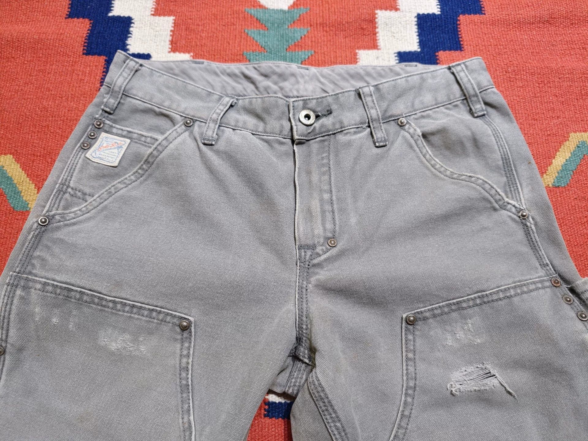 RRL Ralph Lauren Ralph Lauren Distressed Logger Pants Size US 31 - 2 Thumbnail