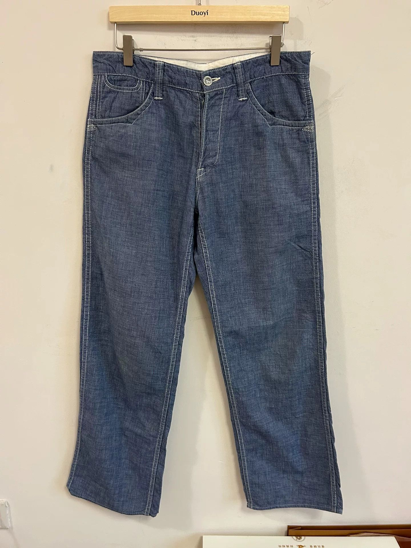 The Flat Head Flat Head Casual Pants Size US 32 / EU 48 - 2 Thumbnail