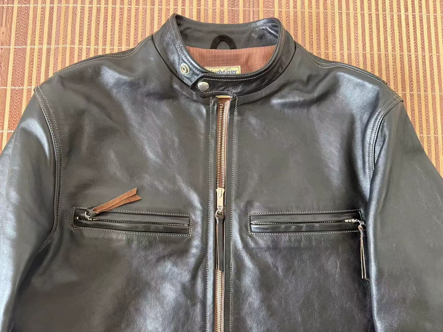 TOYS McCOY Toys McCoy J100 Leather Jacket Size US XXS / EU 40 - 3 Thumbnail