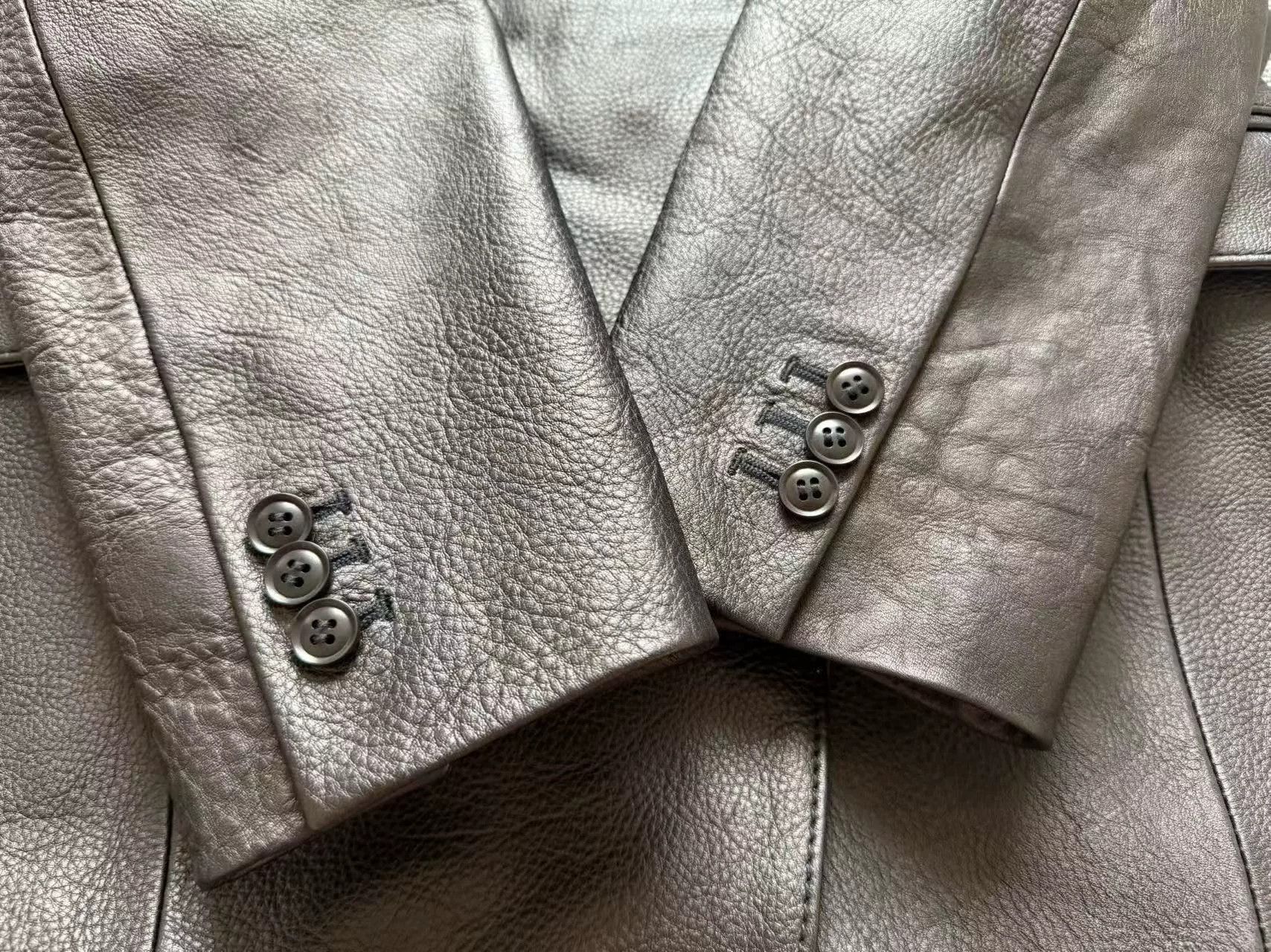 Other Tenjin Works CJ02 Leather Blazer Size US S / EU 44-46 / 1 - 7 Thumbnail