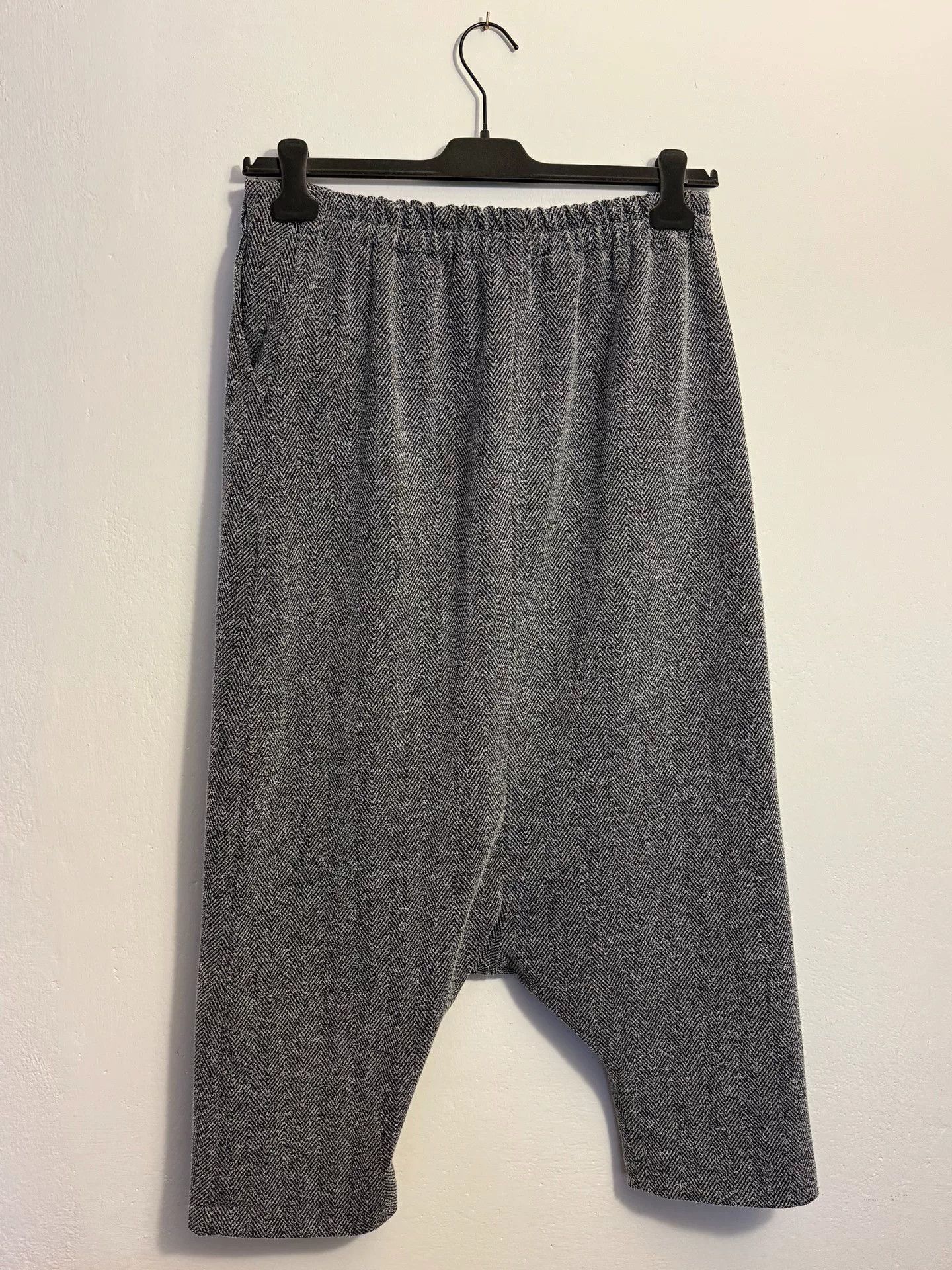 Other Boutique Central ROMA Herringbone Drop-Crotch Pants Size US 31 - 2 Thumbnail
