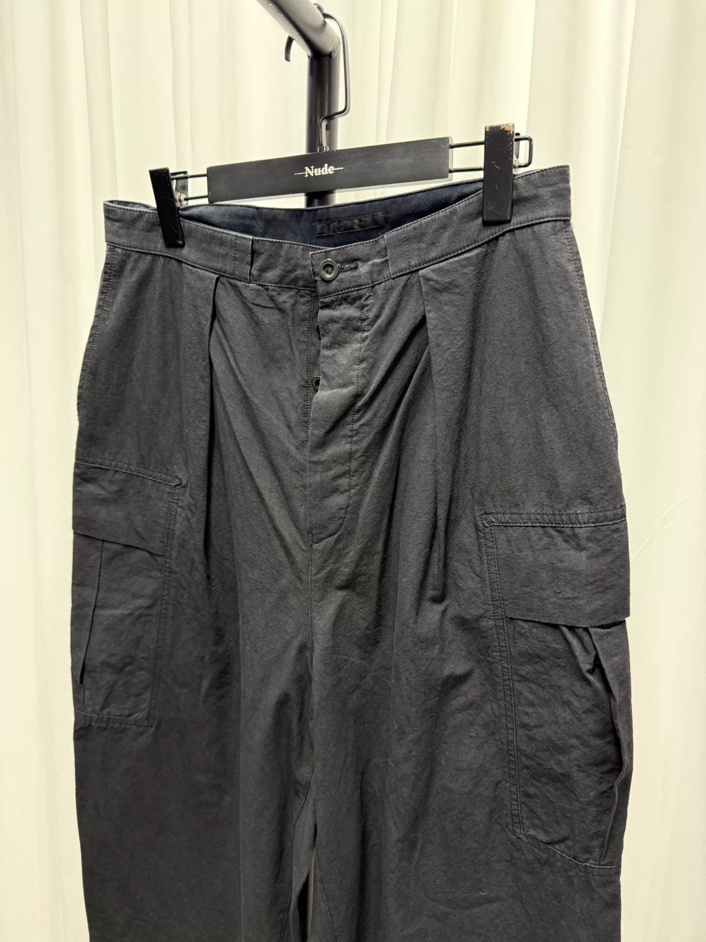 Other Viride Anne Washed Linen Cargo Pants Size US 31 - 2 Thumbnail