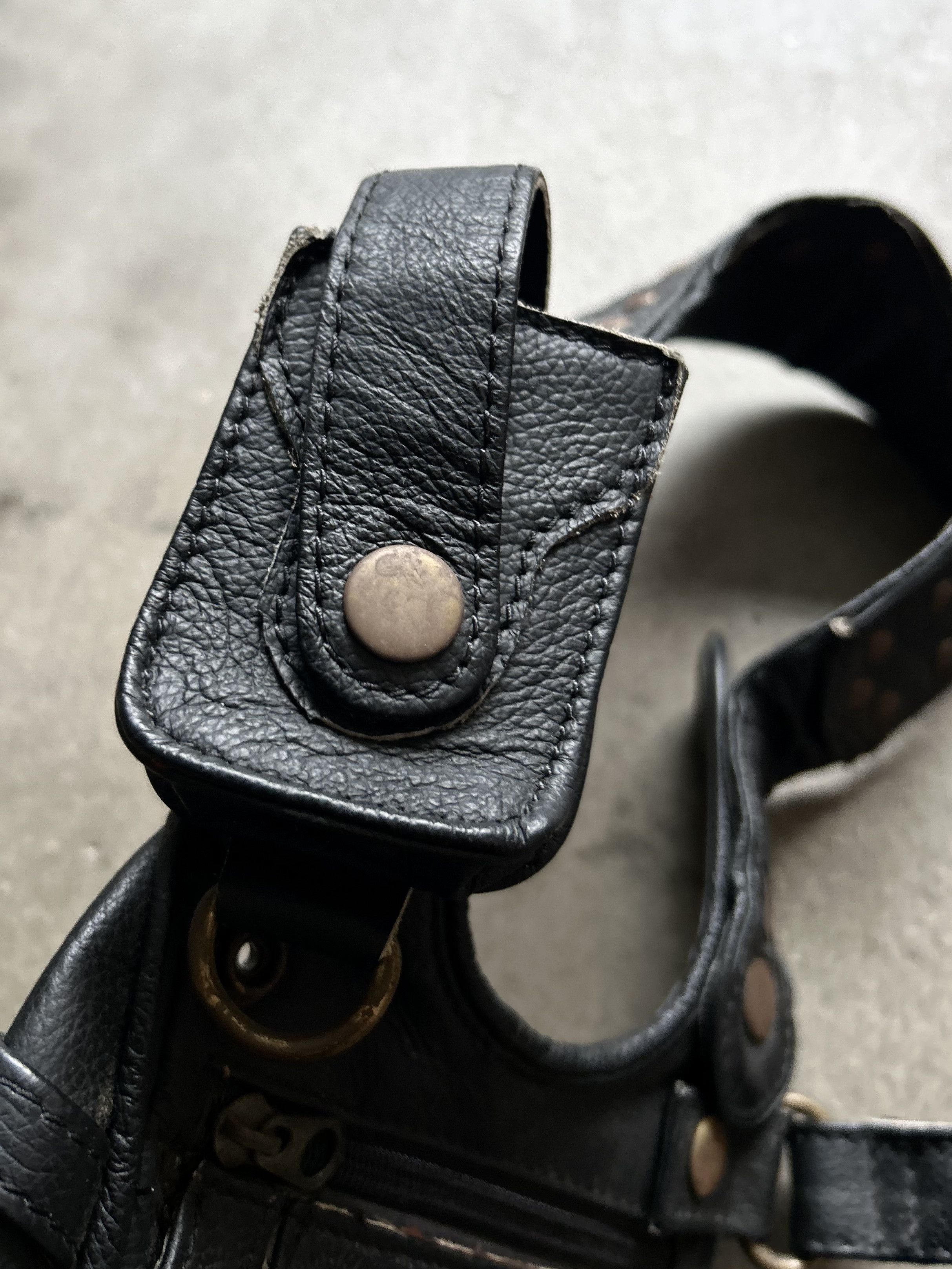 Other 00s Rivet Leather Harness Bag Size ONE SIZE - 8 Thumbnail