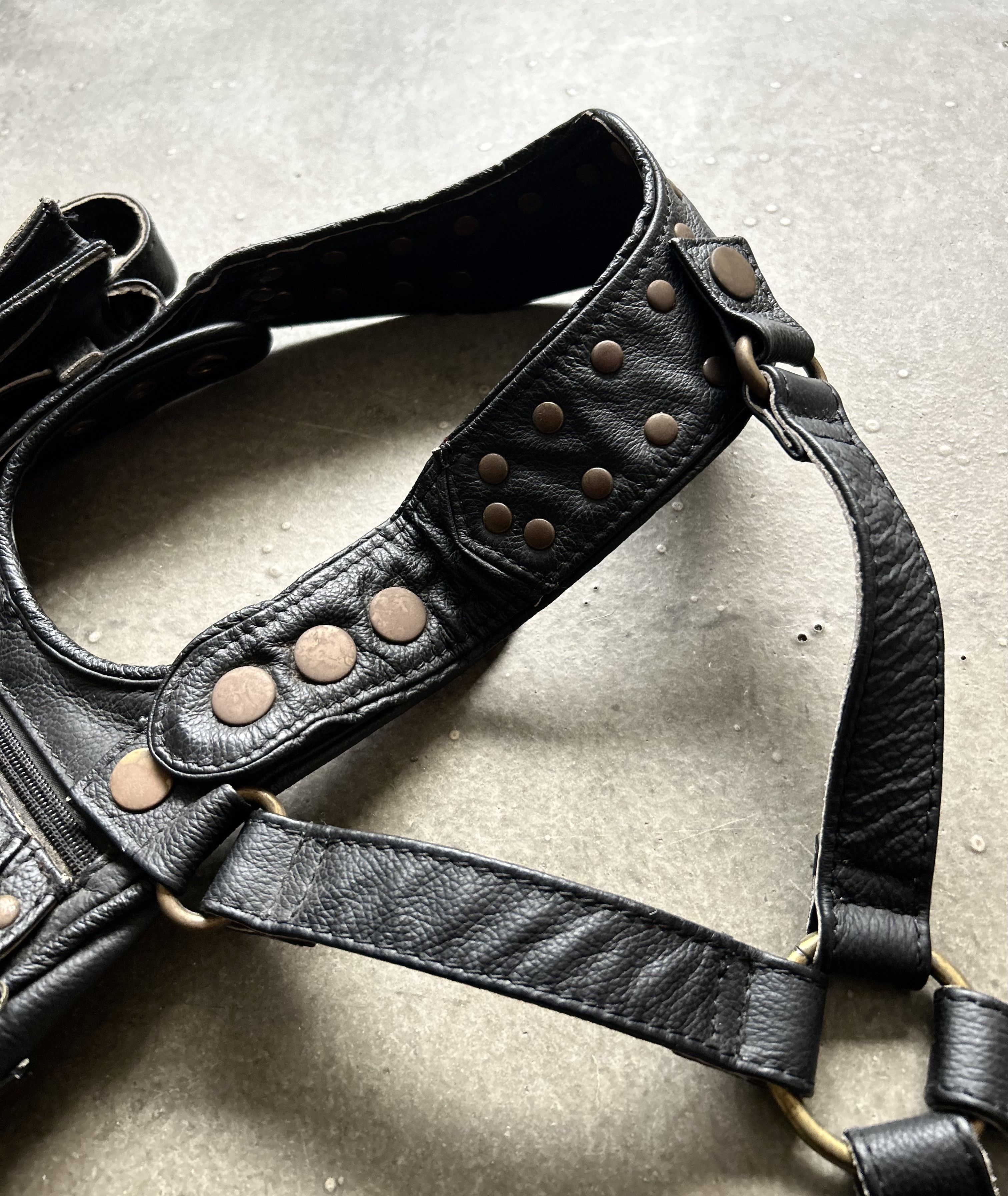 Other 00s Rivet Leather Harness Bag Size ONE SIZE - 9 Thumbnail