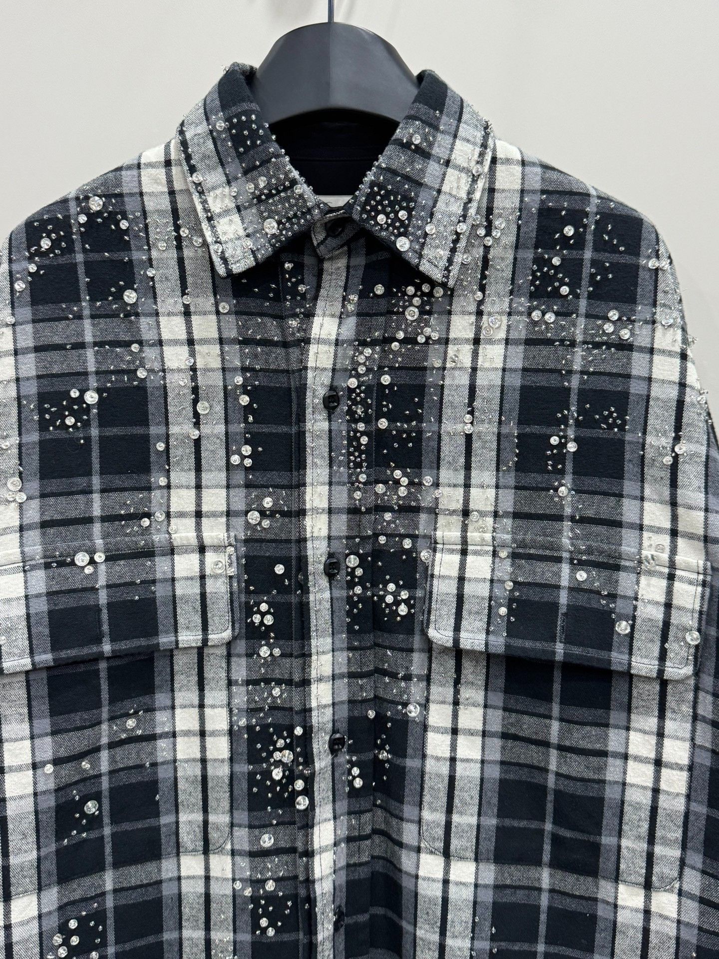 Other Creator Spiritus Plaid Rhinestone Shirt Size S / US 4 / IT 40 - 3 Thumbnail