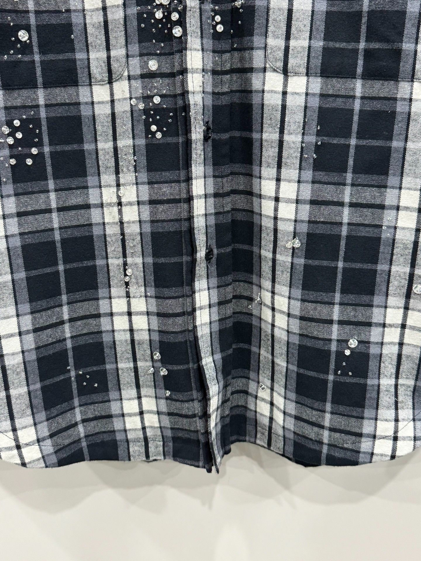 Other Creator Spiritus Plaid Rhinestone Shirt Size S / US 4 / IT 40 - 4 Thumbnail
