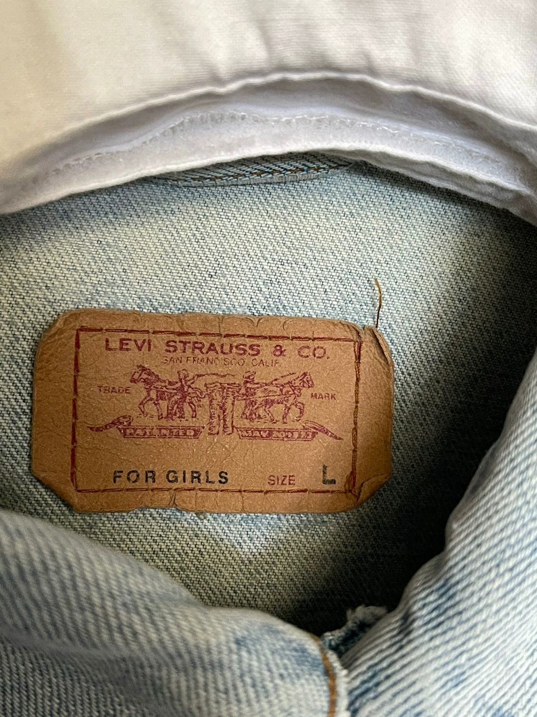 Levi's Vintage Levi's Denim Jacket Size US M / EU 48-50 / 2 - 2 Thumbnail