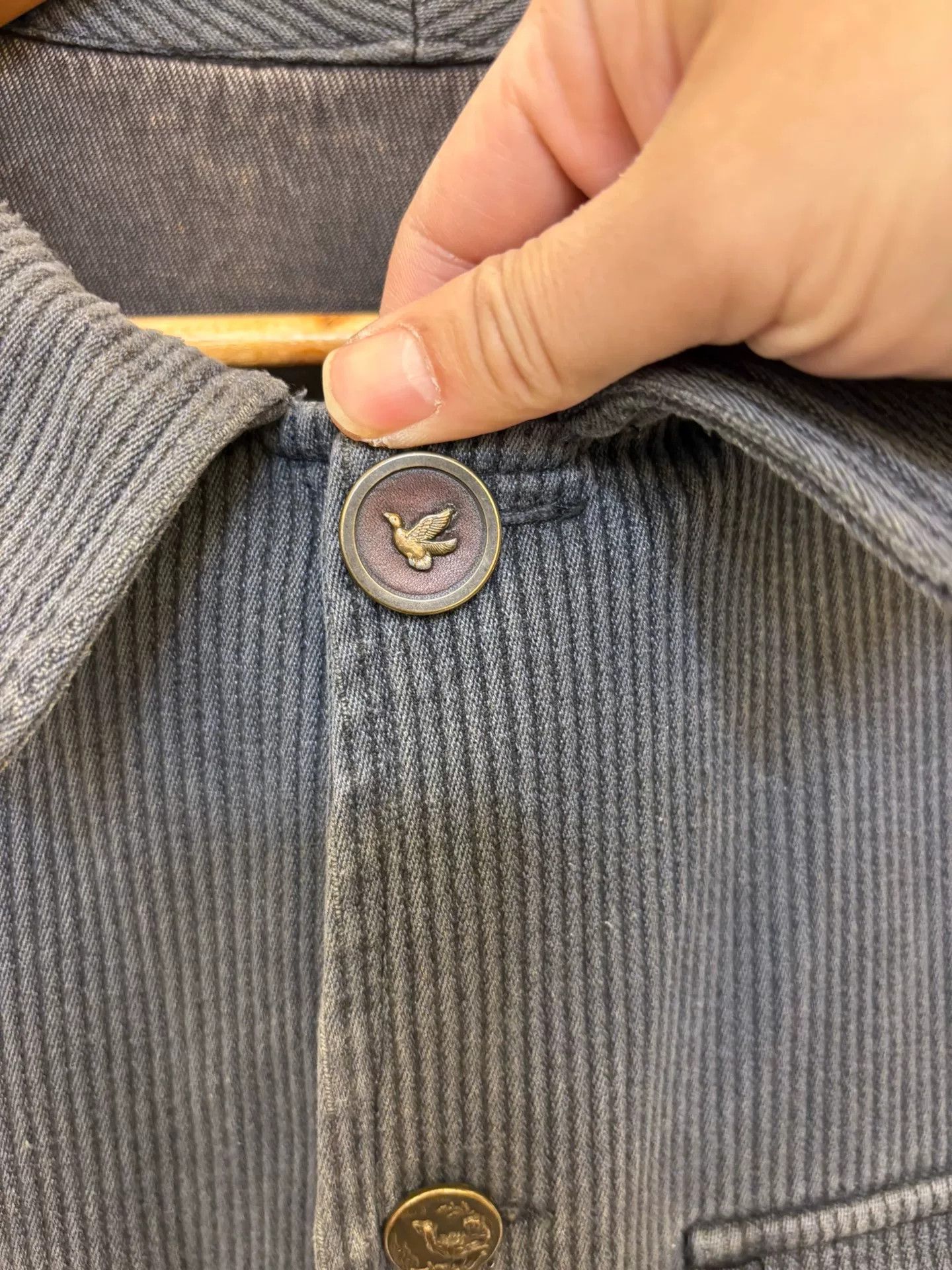 Other Euro Vintage Corduroy French Workwear Size US L / EU 52-54 / 3 - 2 Thumbnail